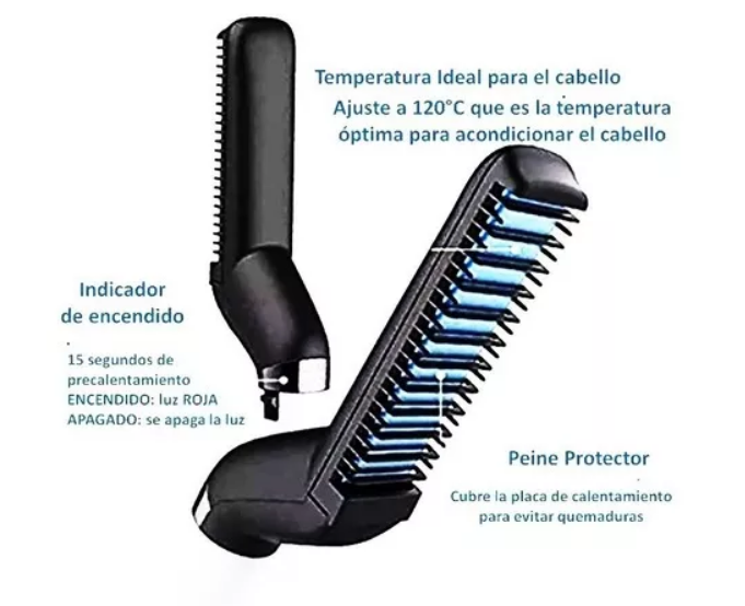 Plancha Alaciadora Barba Caballero