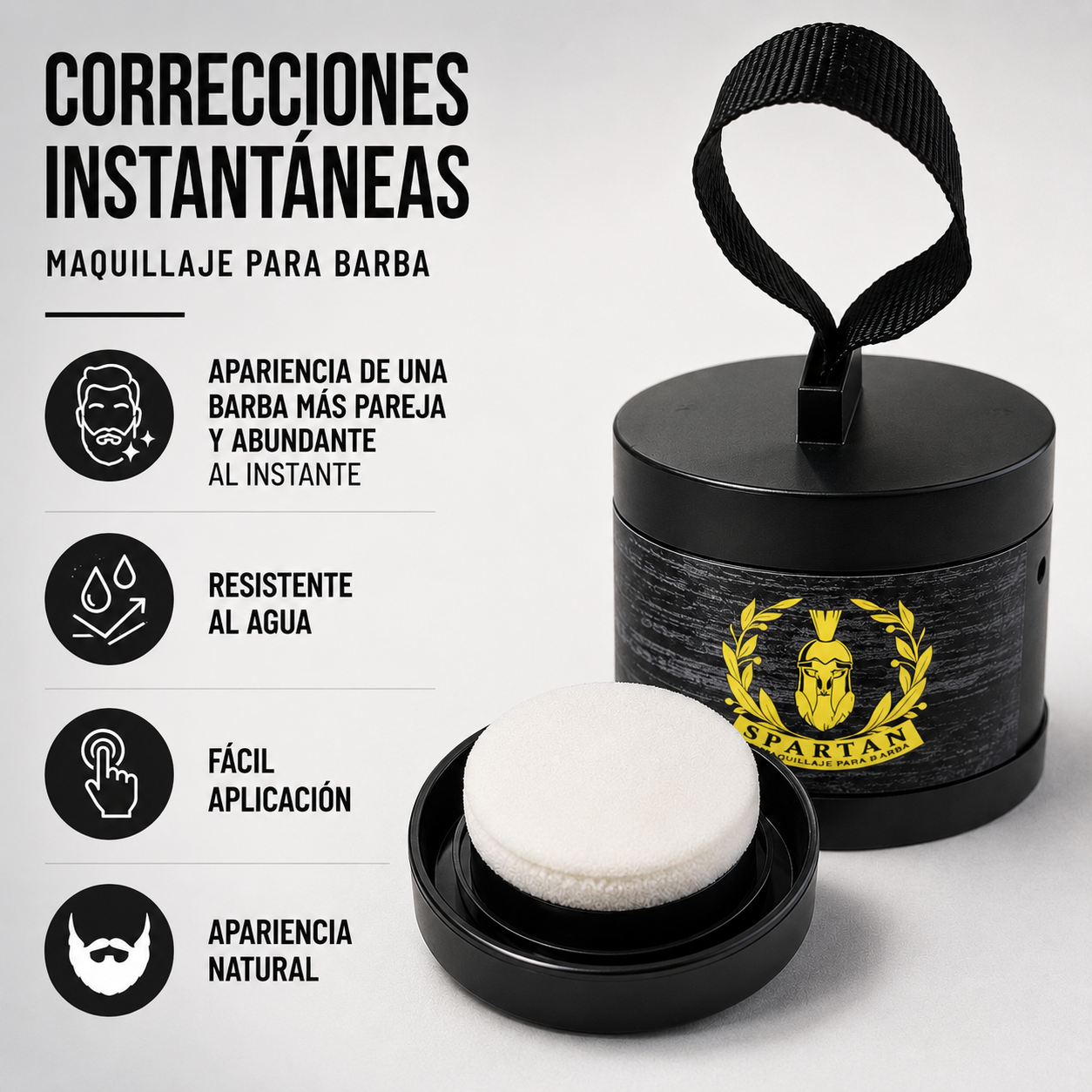 E) RELLENADOR INSTANTÁNEO, Más volumen. Más presencia. Al momento.