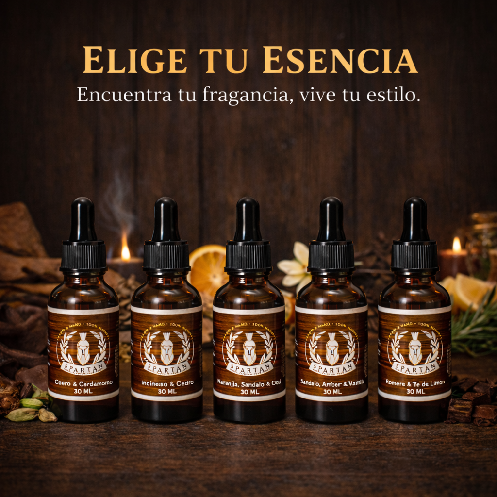 G) Aceite para Barba Spartan 30ML – Hidratación Profunda y Brillo Natural | Rinde 2–3 Meses | ENVÍO GRATIS