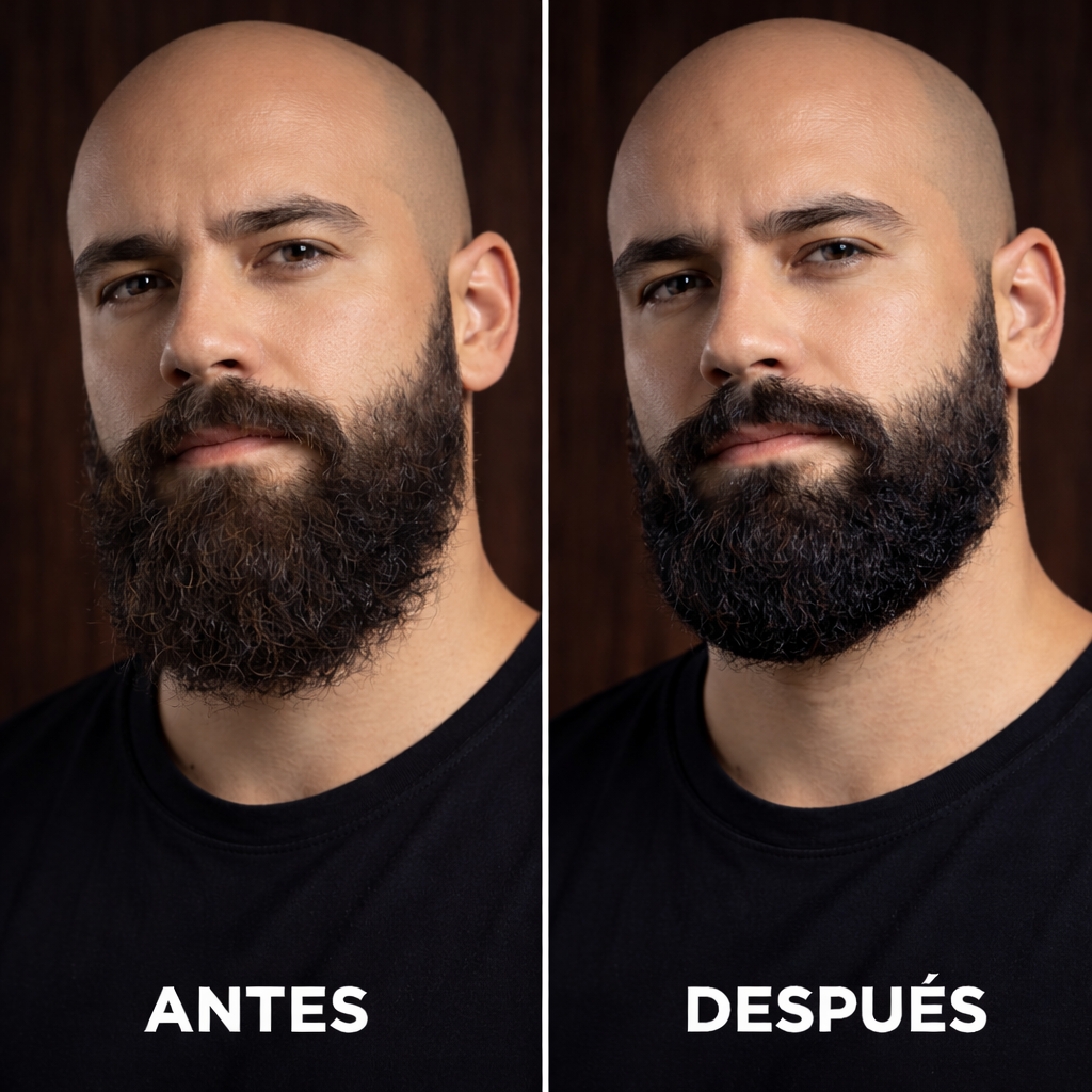 G) Aceite para Barba Spartan 30ML – Hidratación Profunda y Brillo Natural | Rinde 2–3 Meses | ENVÍO GRATIS