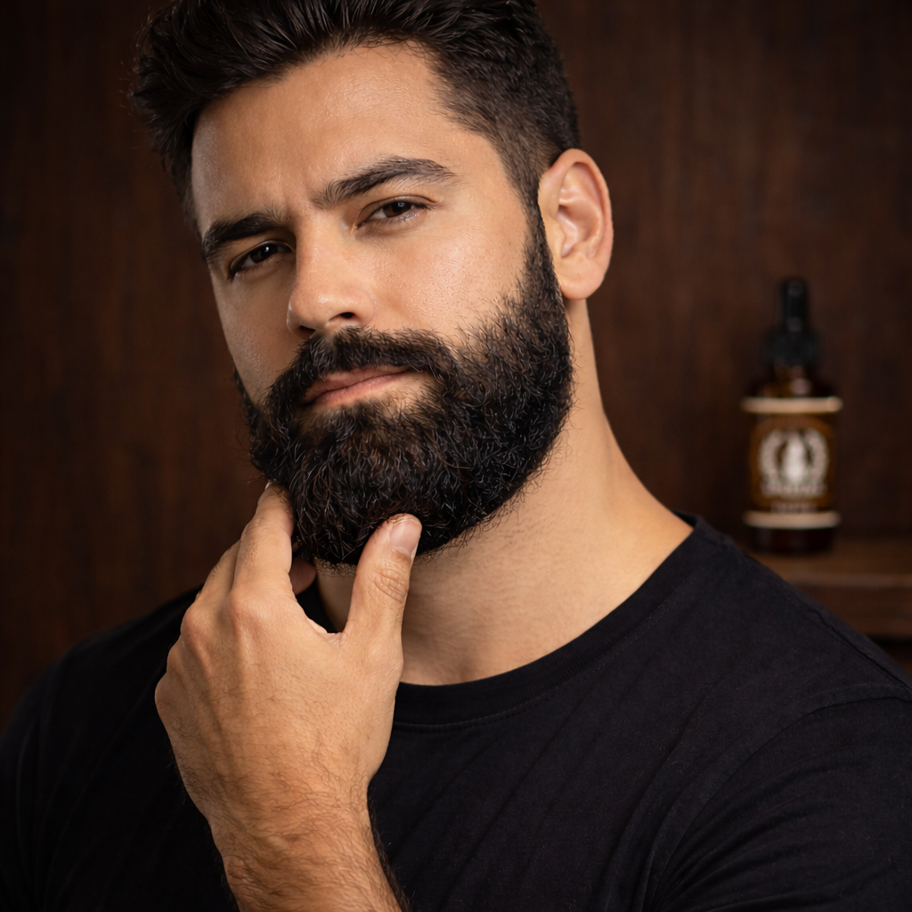 G) Aceite para Barba Spartan 30ML – Hidratación Profunda y Brillo Natural | Rinde 2–3 Meses | ENVÍO GRATIS